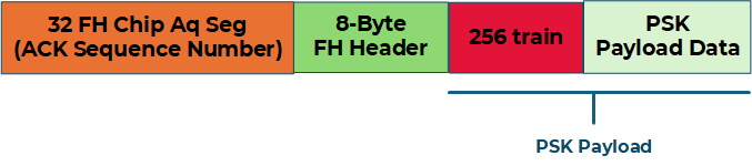 PSK payload message structure