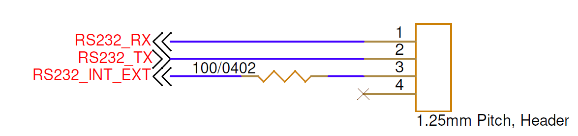 PMM4511 RS-232 interface schematic