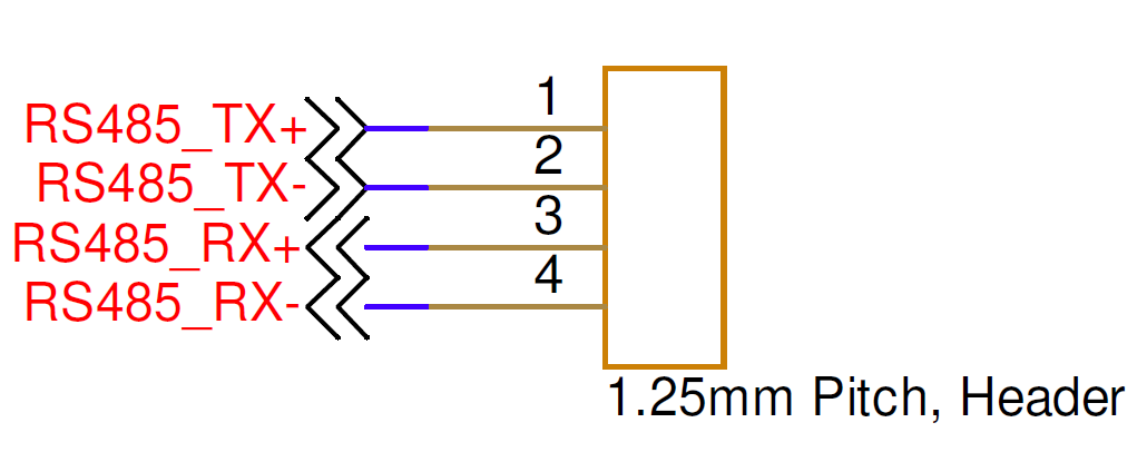 PMM4511 RS-422 interface schematic