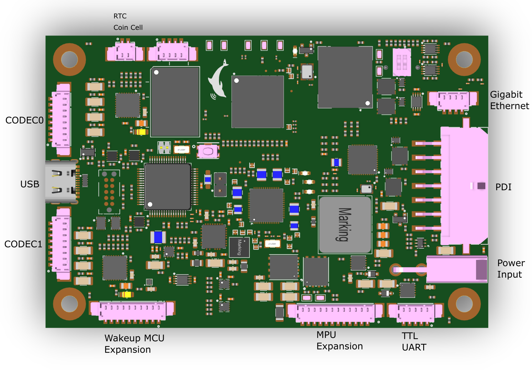 PMM5544 digital board connector locations