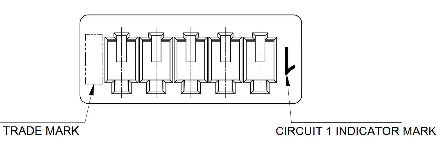 Molex PicoBlade housing pin numbering