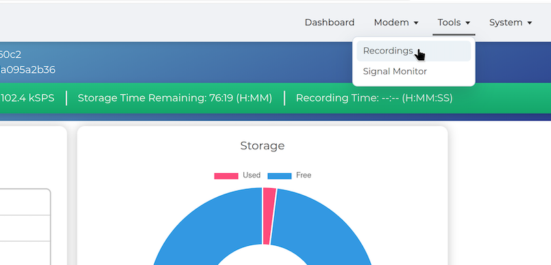Access Recordings