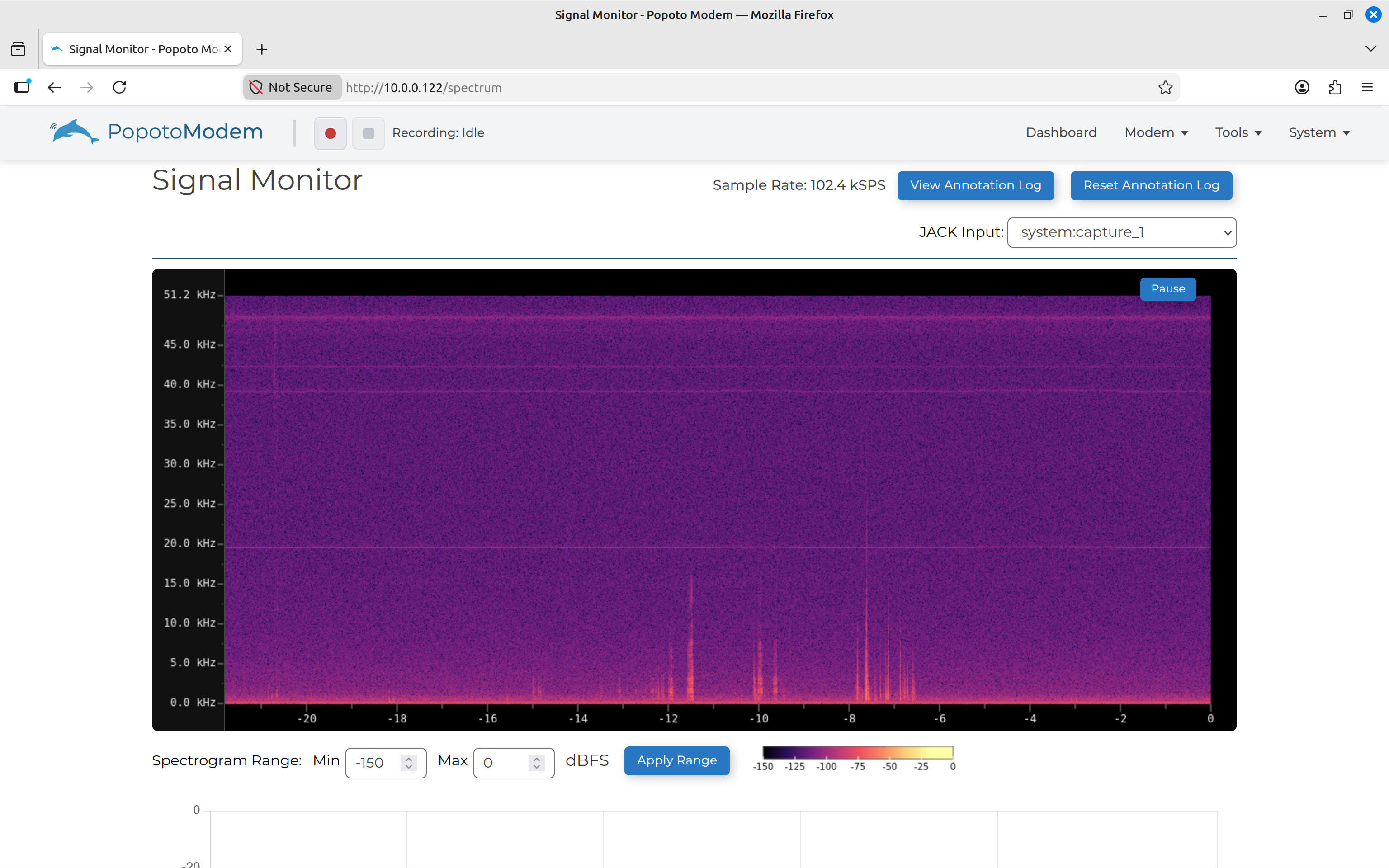 Monitoring the Acoustic Signal
