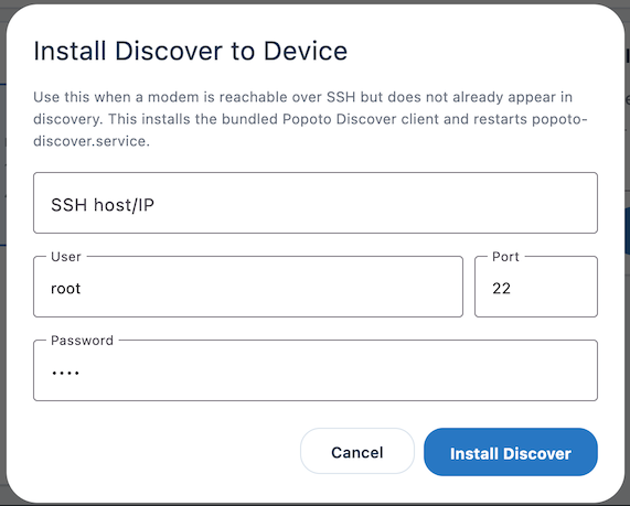 Install Dialog Box
